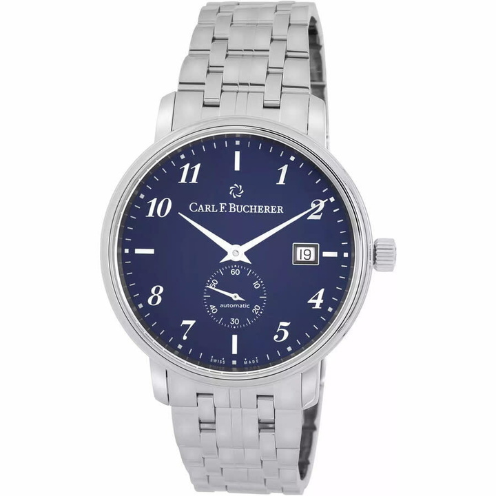 Photo: Carl F. Bucherer Adamavi Automatic Blue Dial Mens Watch 00.10321.08.56
