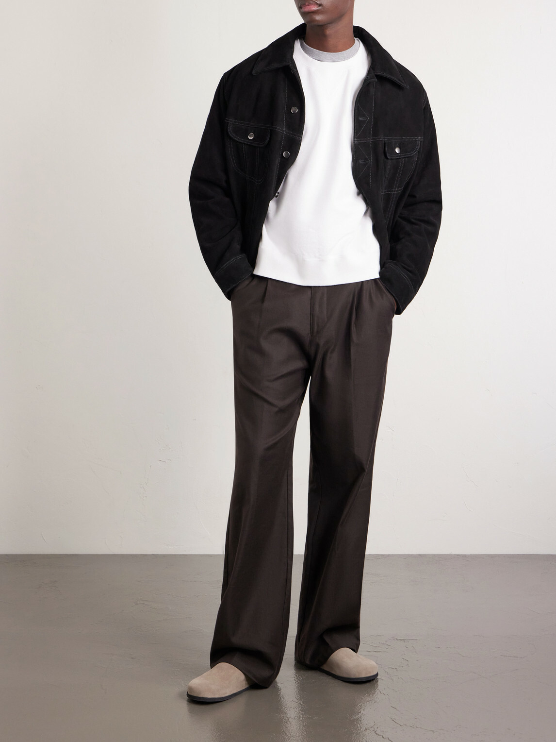 Visvim - Jumbo SB Cotton-Jersey Sweatshirt - White