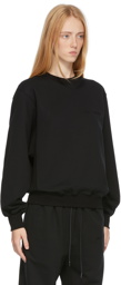 Juun.J Black 'Rencontre' Sweatshirt