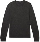 Hugo Boss - Slim-Fit Virgin Wool Sweater - Black