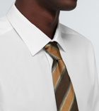 Dries Van Noten - Striped silk tie