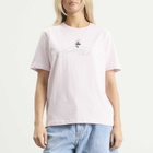 Dime Women's Skater T-Shirt in Light Pink