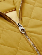 Loro Piana - Horsey Quilted Shell Gilet - Yellow