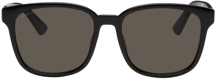 Photo: Gucci Black Square Sunglasses