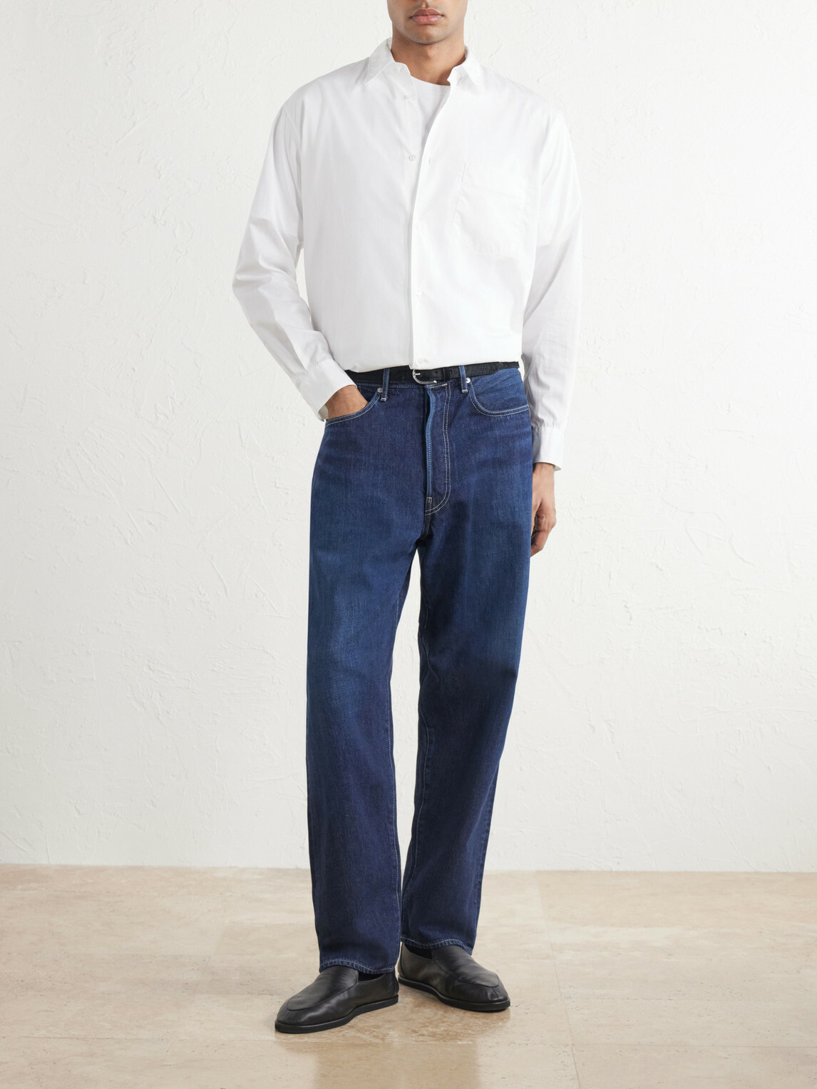 Graphpaper - Selvage Tapered Jeans - Blue