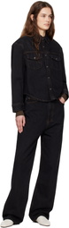 WARDROBE.NYC Black Low Rise Jeans