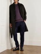 Kingsman - Cotton and Cashmere-Blend Jersey Sweatshirt - Purple