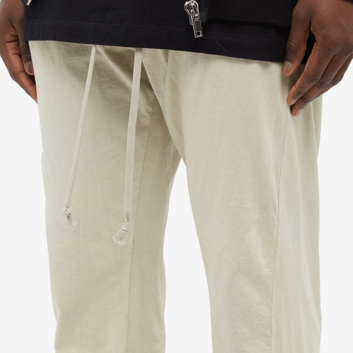 Rick Owens DRKSHDW Men's Berlin Drawstring Pant in Pearl Rick