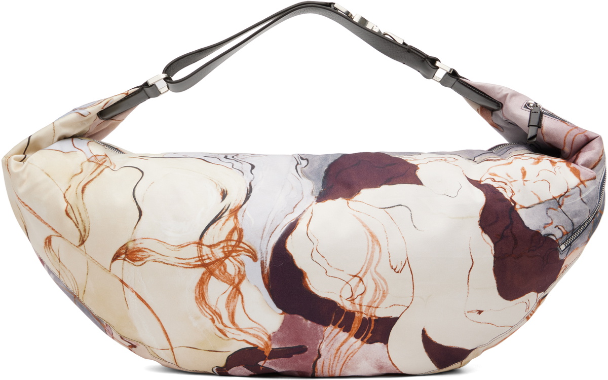 LEMAIRE Multicolor XL Quiver Clip Bag