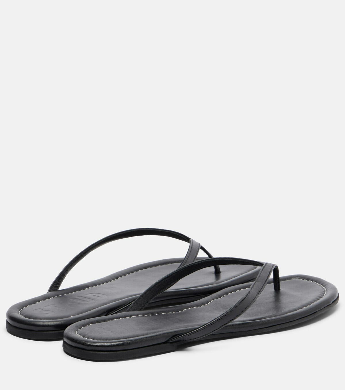 Staud Freja leather thong sandals