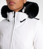 Goldbergh Hida faux fur-trimmed ski jacket