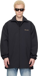 Fear of God ESSENTIALS Black Signature Filled Barn Jacket