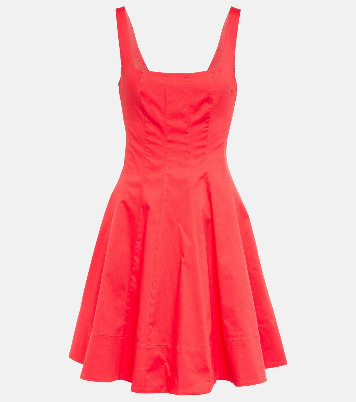 Staud - Wells cotton poplin minidress