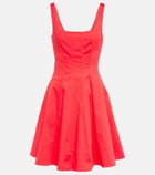 Staud - Wells cotton poplin minidress