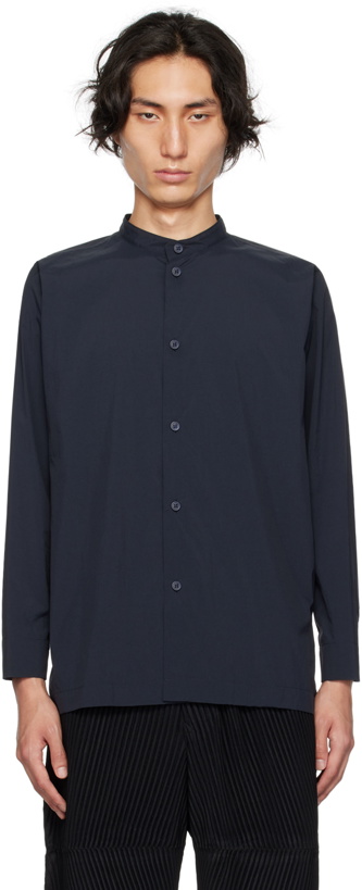 Photo: HOMME PLISSÉ ISSEY MIYAKE Gray SL Shirt