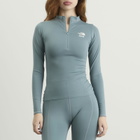 The North Face Women's x SKIMS W Refina Long Sleeve Top in Sk Kyanite