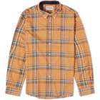 Barbour Men's Crossfell Tailored Shirt in Mustard