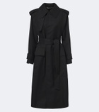 Victoria Beckham Philippa virgin wool twill trench coat