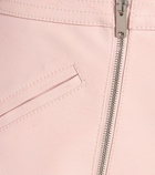 Stella McCartney - Faux leather shorts