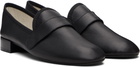 Repetto Black Michael Rubber-Sole Loafers