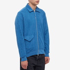 Pop Trading Company Men's Terry Zip Shirt in Limoges