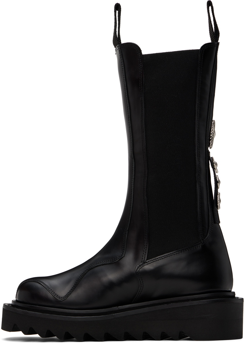 Toga Pulla SSENSE Exclusive Black Chelsea Boots