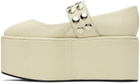 Molly Goddard Off-White Sonia Platform Pumps
