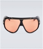 Tom Ford Rellen shield sunglasses