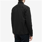 Fred Perry Authentic Men's Zip Through Bomber Jacket Overshirt in Black