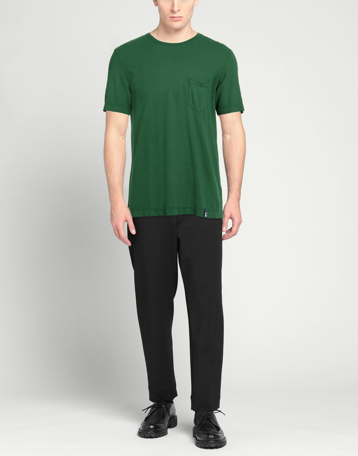 Drumohr Mens T-shirt in Green