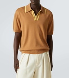 King & Tuckfield Wool polo shirt
