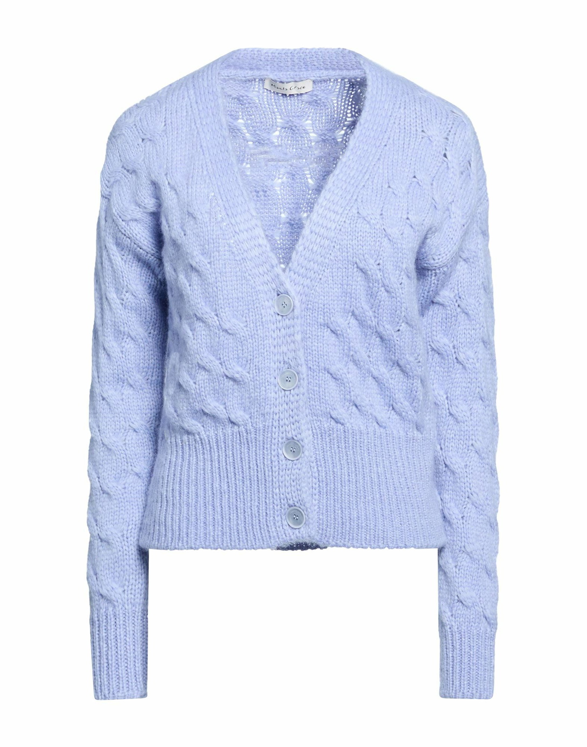 Manila Grace Womens Cardigan Light in Blue