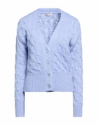 Manila Grace Womens Cardigan Light in Blue