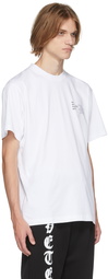 VETEMENTS White Human Identity T-Shirt