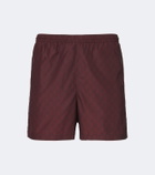 Gucci GG poplin swim trunks