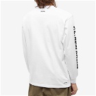 F.C. Real Bristol Men's FC Real Bristol Long Sleeve Authentic Team Pocket T-Shirt in White