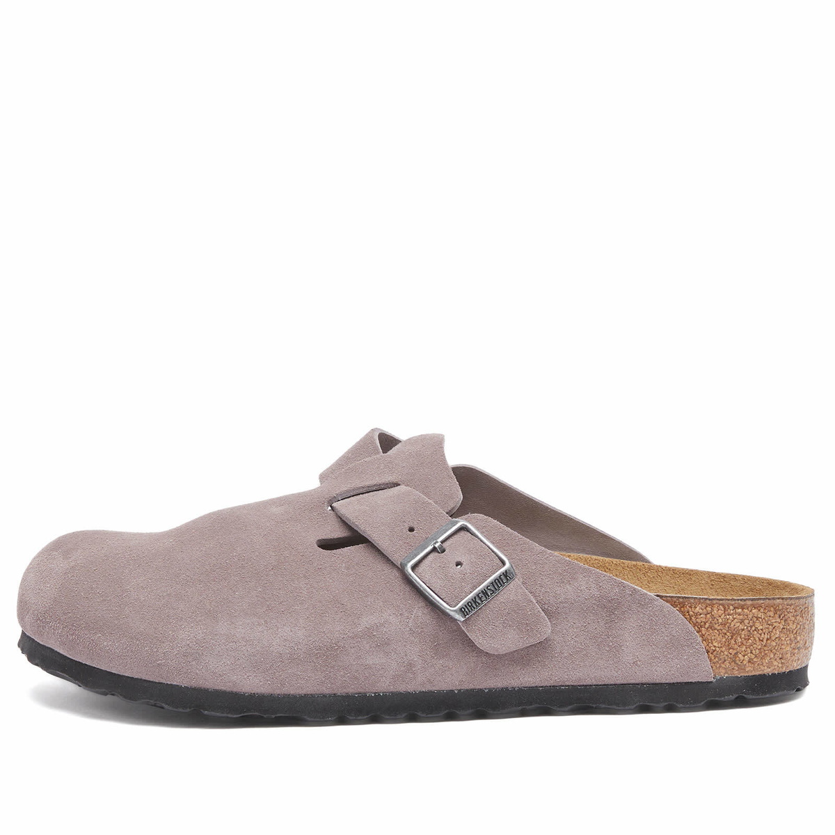 Birkenstock Boston Clog - Faded Purple Suede