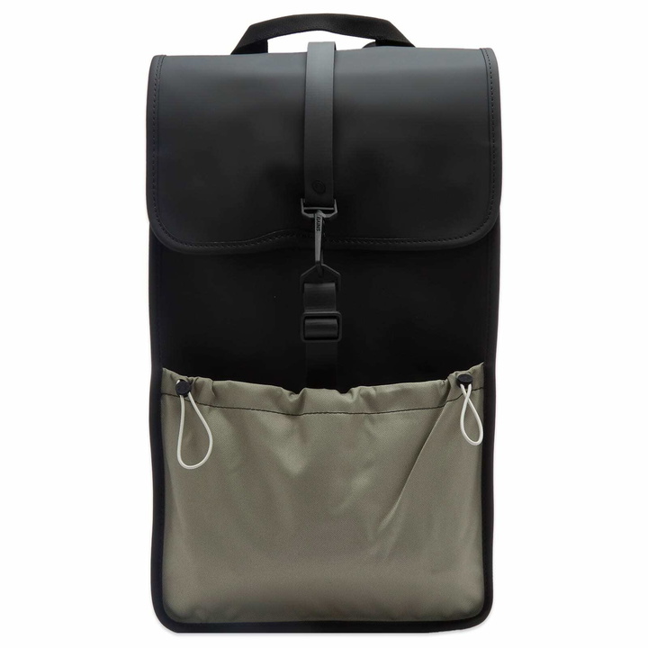 Photo: Rains Men's Mix Backpack in Black 