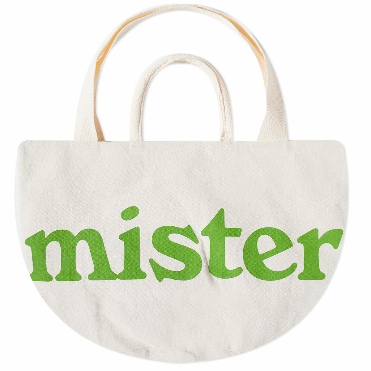 Mister Green Men's Grow Pot Round Tote Bag in Natural MR GREEN