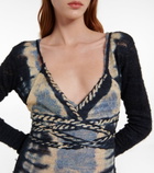 Altuzarra - Philomena tie-dye silk midi dress