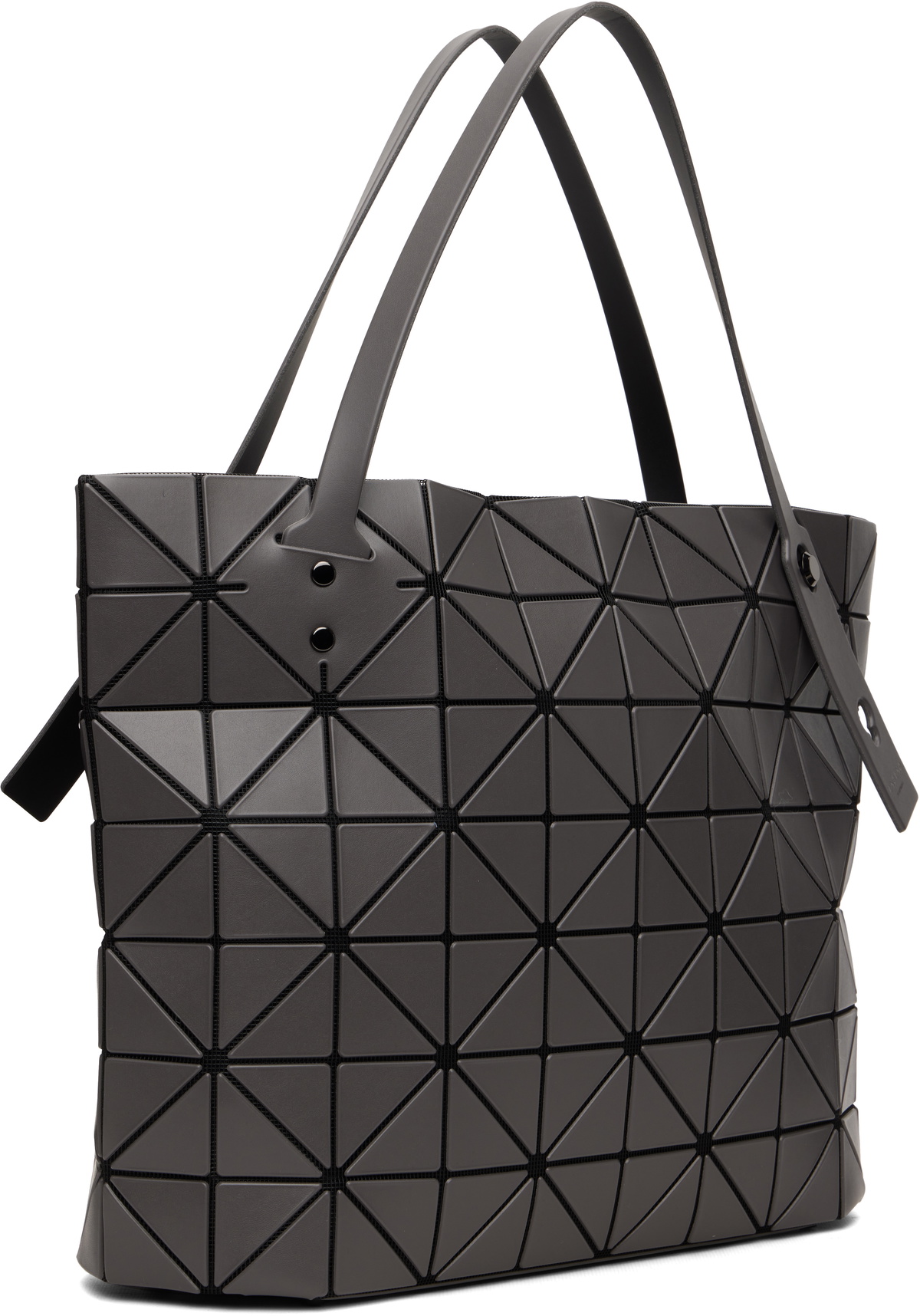 BAO BAO ISSEY MIYAKE Gray Rock Matte Bag