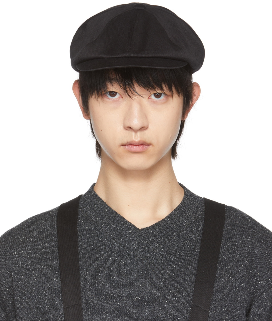 Taiga Takahashi Black Cotton Cap Taiga Takahashi