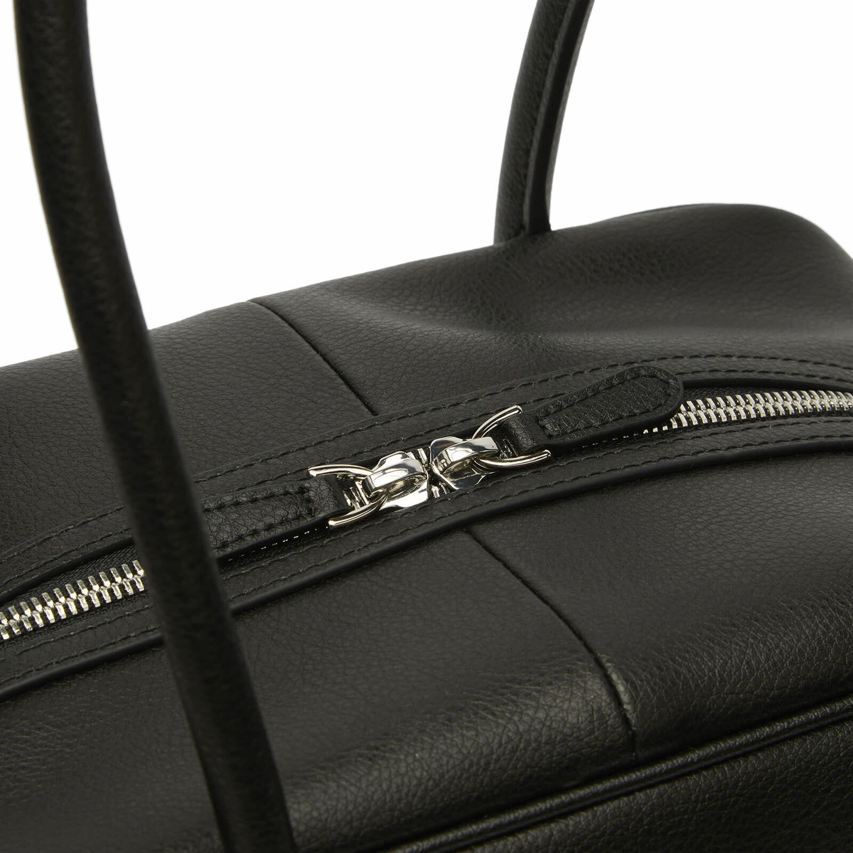 DUNST Women's Leather Shoulder Bag in Black 