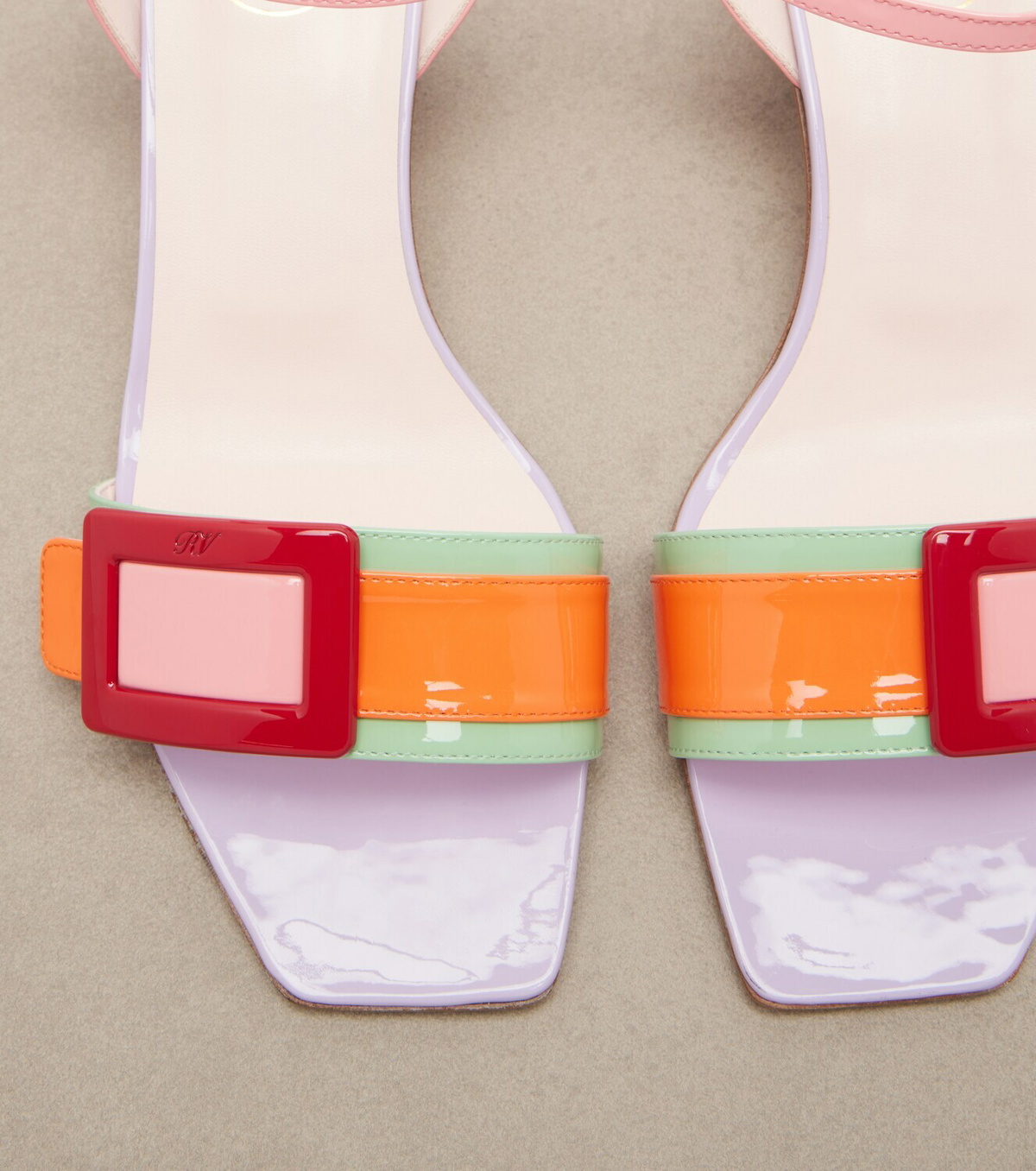 Roger Vivier Patent leather sandals