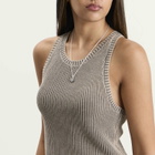 TwoJeys All-Over Heart Necklace in Silver 