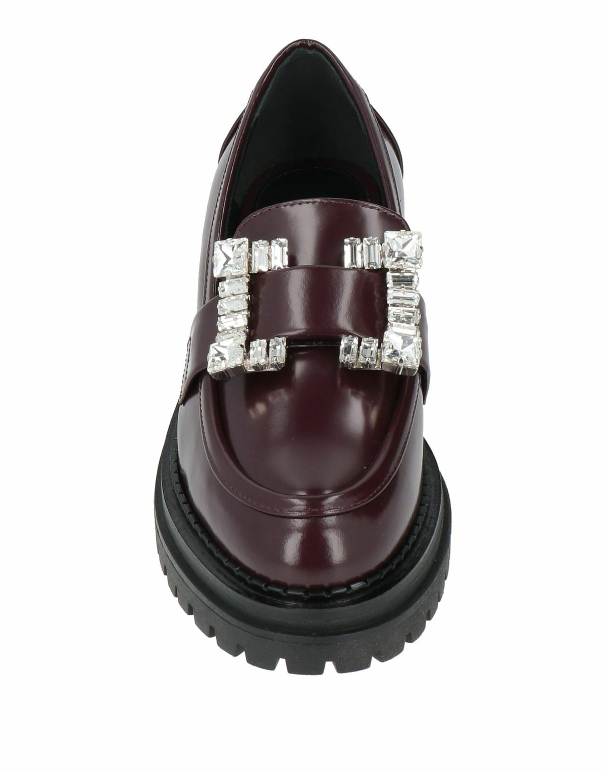 Sergio Rossi Womens Loafers Burgundy
