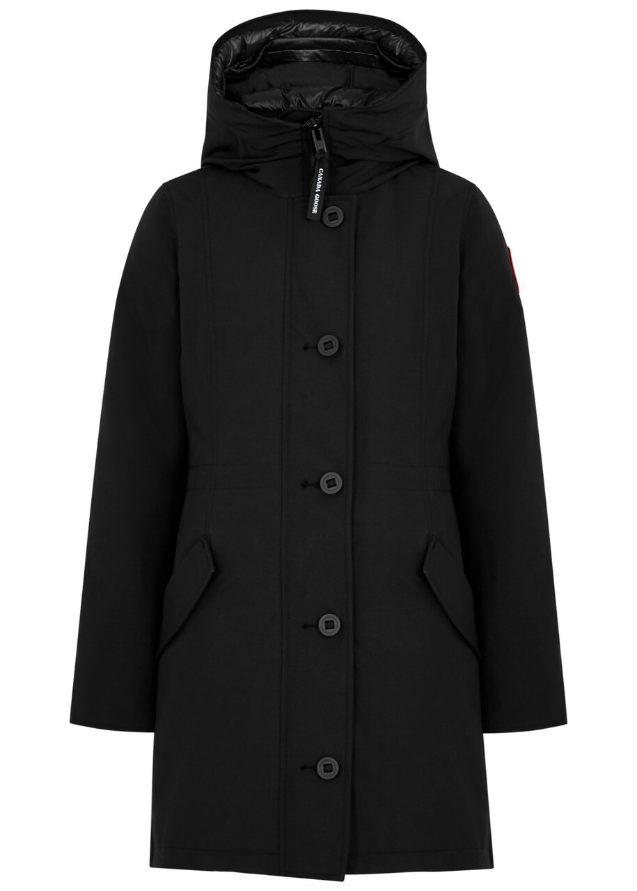 Canada Goose Black Black Label Down Rideau Parka Canada Goose