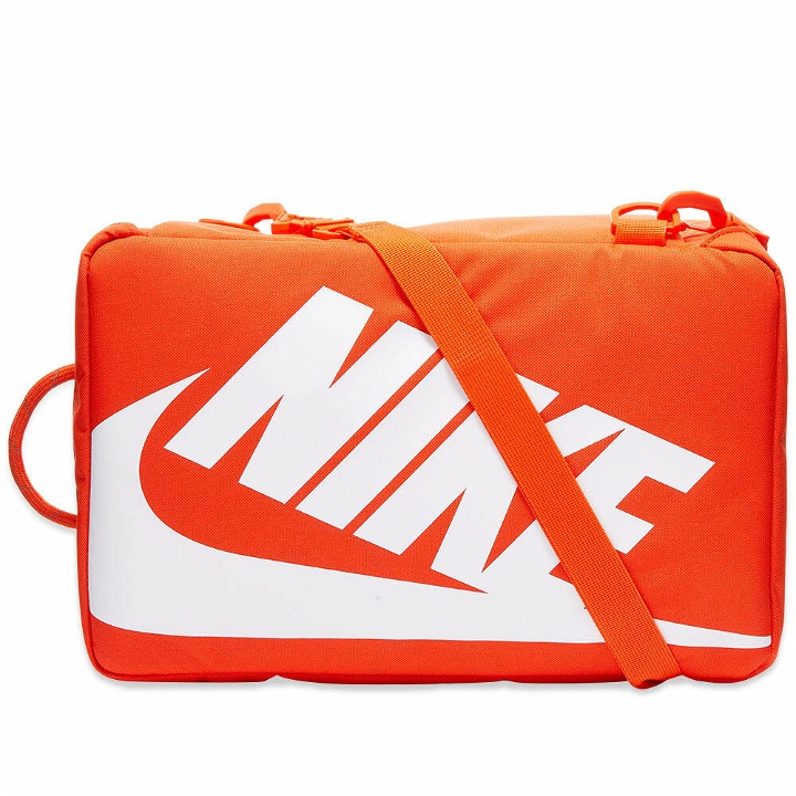Photo: Nike Travel Shoebox in Orange/White