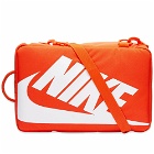 Nike Travel Shoebox in Orange/White