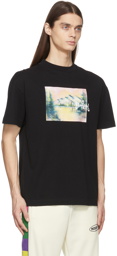 Palm Angels Black Mountain Panorama T-Shirt